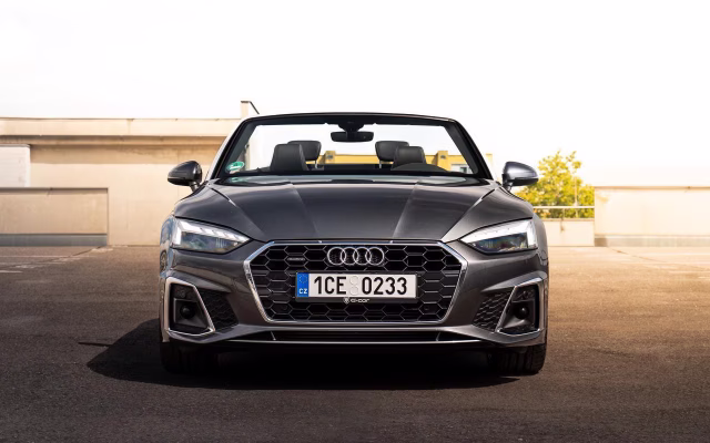 Audi A5 Cabrio rental in Prague — Masons