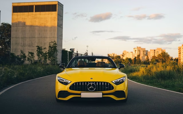 Mercedes-AMG SL 43 — pronájem v Praze, Masons