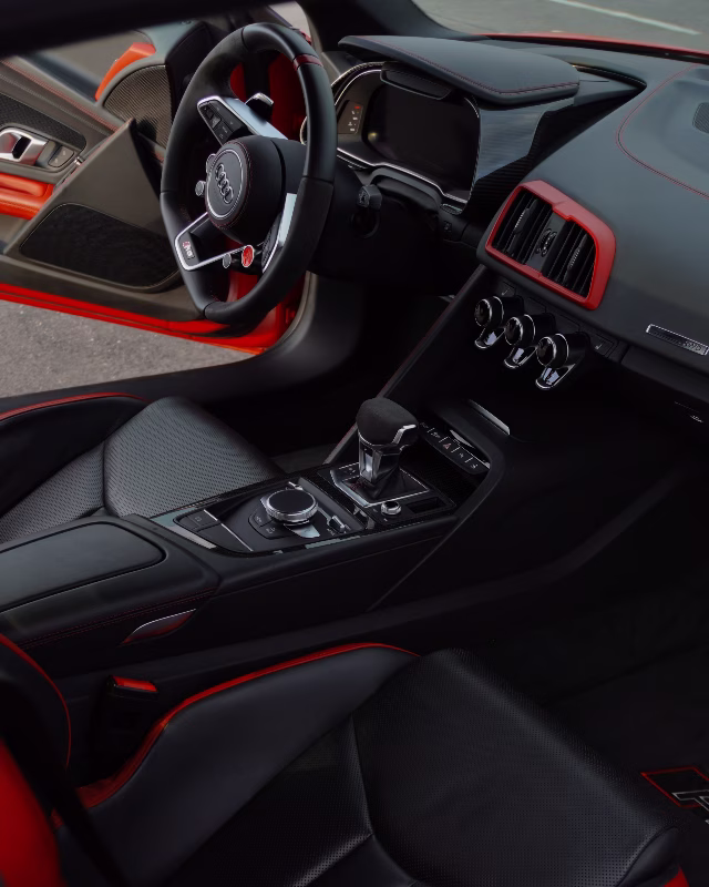 Audi R8 V10 RWD rental in Prague — Masons