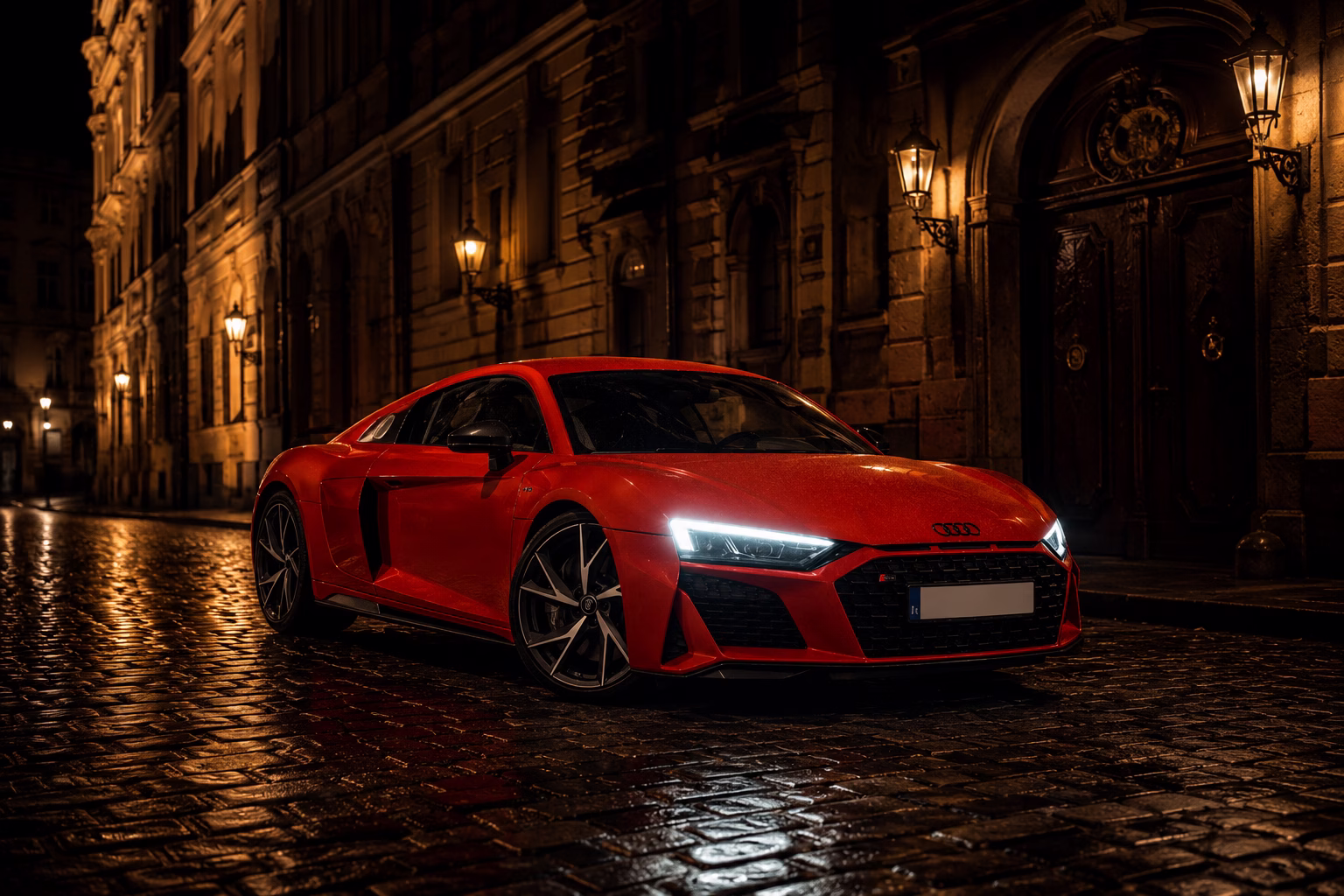Audi R8 V10 RWD — fotografie 1
