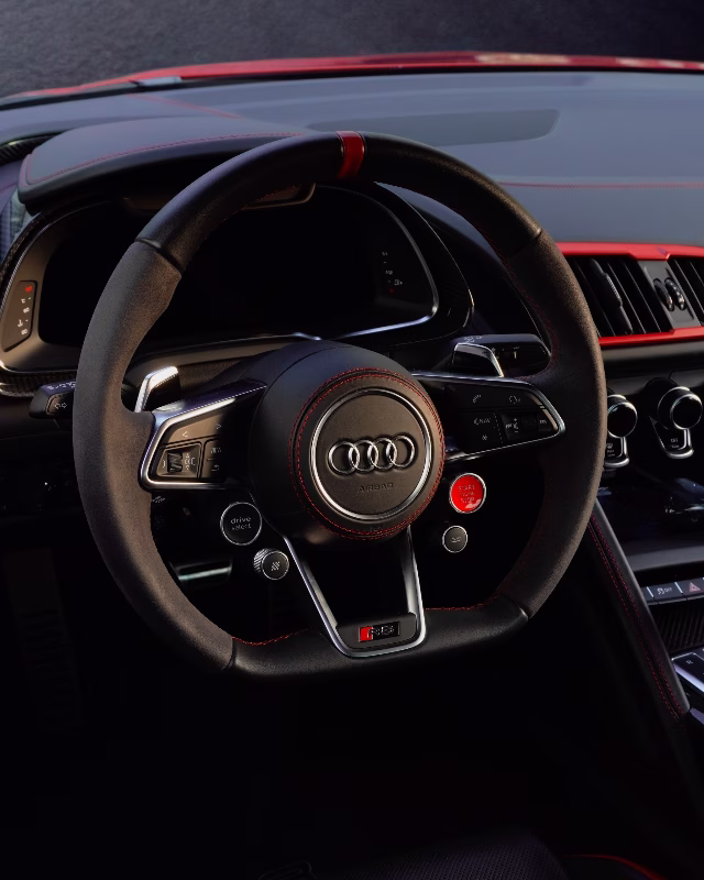 Audi R8 V10 RWD rental in Prague — Masons