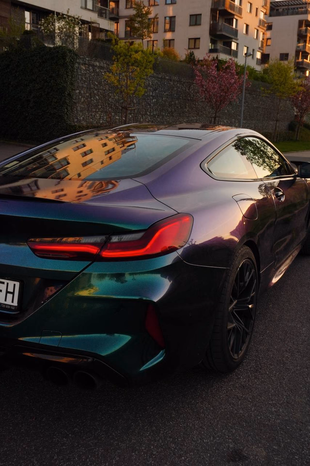 BMW M8 Competition Coupé rental in Prague — Masons