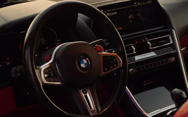 BMW M8 Competition Coupé rental in Prague — Masons