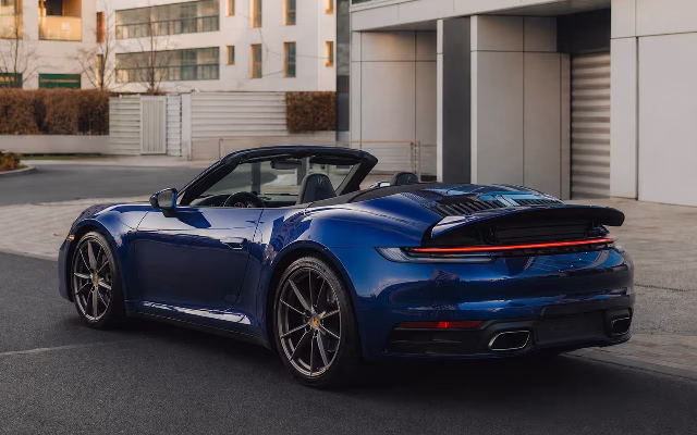 Porshe 911 Cabrio rental in Prague — Masons