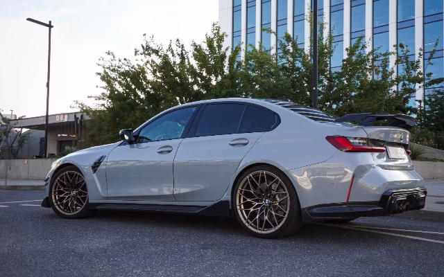 BMW M3 Competition rental in Prague — Masons