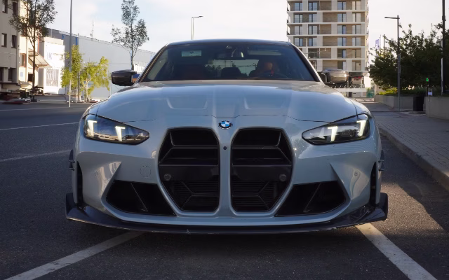 BMW M3 Competition rental in Prague — Masons