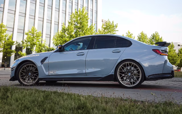 BMW M3 Competition rental in Prague — Masons