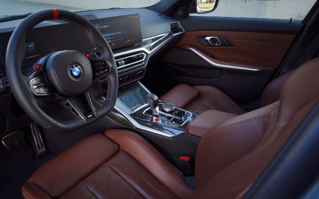 BMW M3 Competition rental in Prague — Masons