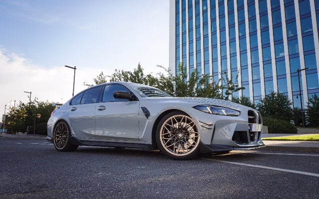 BMW M3 Competition rental in Prague — Masons