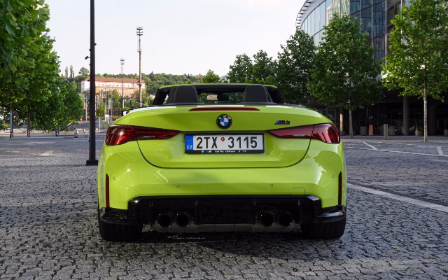 BMW M4 Competition Cabrio G83 rental in Prague — Masons