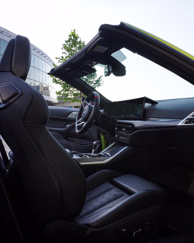 BMW M4 Competition Cabrio G83 rental in Prague — Masons
