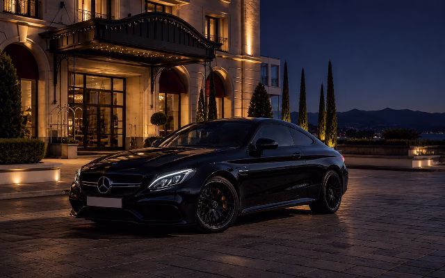 Mercedes-AMG C63 Coupé rental in Prague — Masons