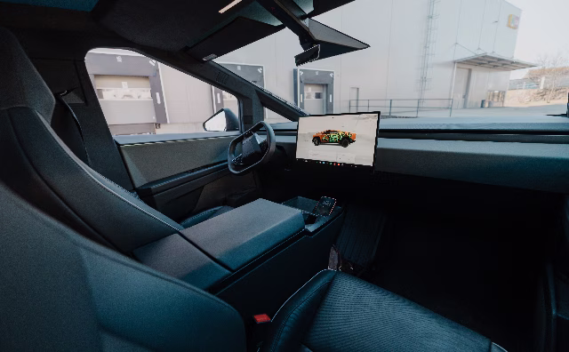 Tesla Cybertruck rental in Prague — Masons