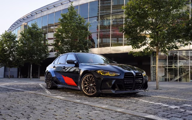 BMW M3 Competition rental in Prague — Masons